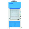 Ducted Fume Hood medical and health bright lab laboratory indoor with instruments test tubes