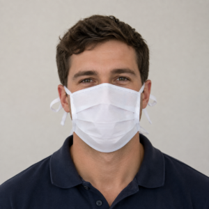 Facemasks 3-Ply, SBPP, Tie-on