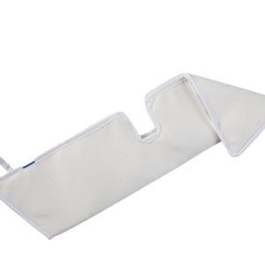 CE MicroIntensive Duo cleanroom mop head, angled view